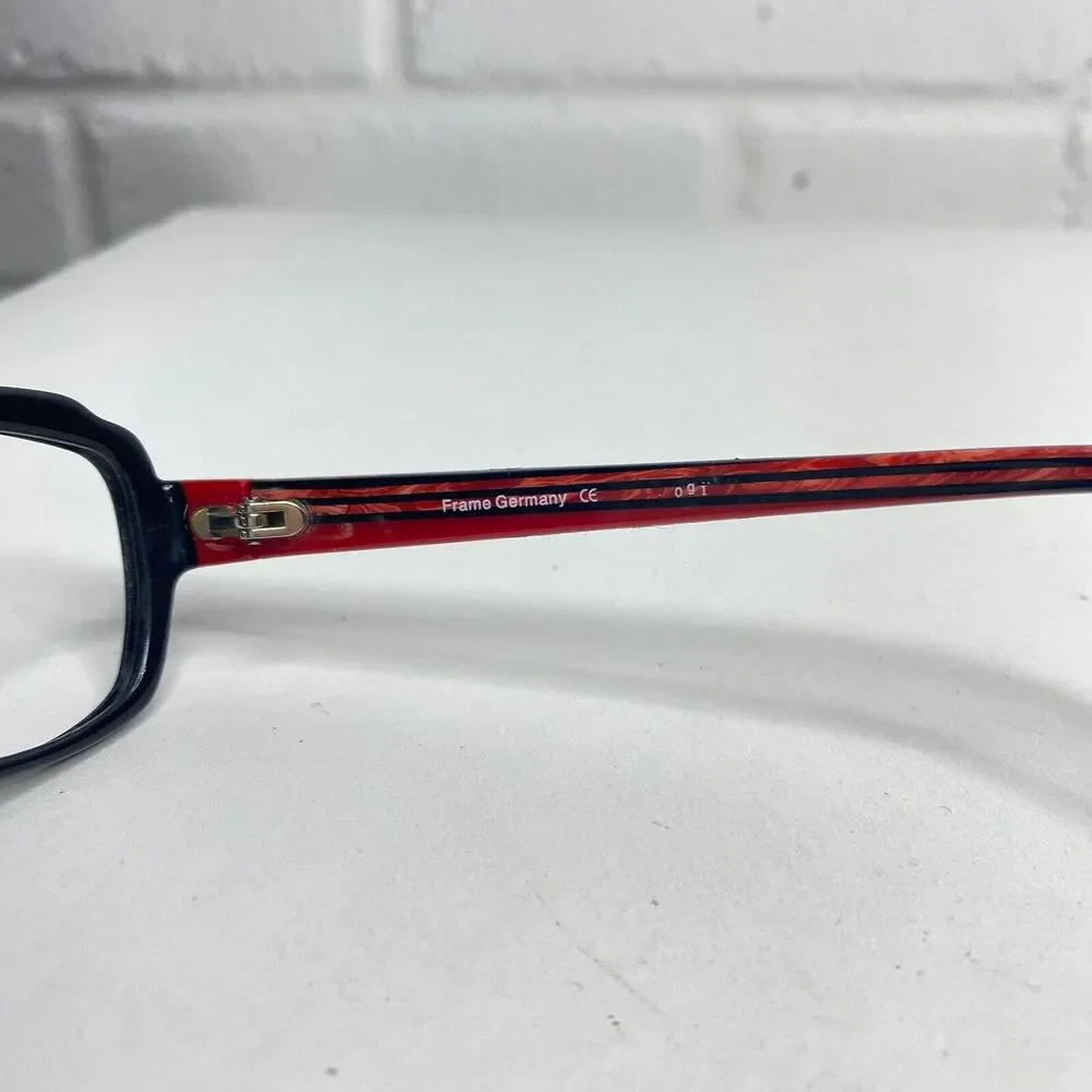 OGI Mod 8032 Col.325 Sunglasses/Eyeglasses 53-18-135 Black/Red H2736‎